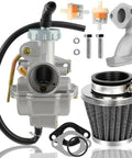 Beefed Up Carburetor Kit For 50cc 70cc 90cc 110cc 125cc Four Stroke ATVs Quads Go Karts Dirt Bikes With Air Fuel Filter Intake Manifold