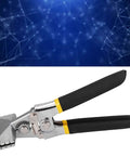 Heavy Duty Hand Seamer Pliers With 80mm Jaw Width And Steel Construction For Precise Metal Forming, Parallel Jaw Design