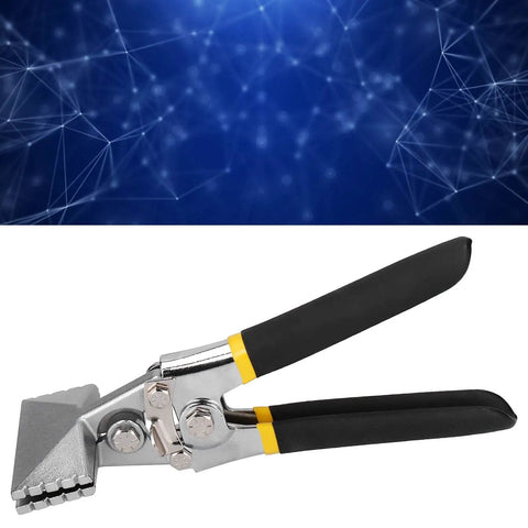 No Fuss Sheet Metal Bender Pliers And Hand Seamer Tool Set For Straight Bending Forms Plus Secure Lock Mechanism For Fast Setup And Knockout Accuracy On Thin Gauge Sheet Metal Up To 80 Mm