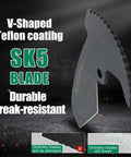 SK5 replacement blade for Ratchet PVC Pipe Cutter For 2 Inch 64mm Pipe, showing V-shaped Teflon coating and durability features.