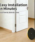 Easy Fit Foam Insulation Tape For Doors And Large Gaps With Strong Adhesive Self Adhesive Weather Stripping Two Rolls Total 13 Feet