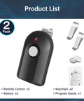 2 Pack 390MHz Intellicode Garage Door Opener Remote Replacement Compatible With ACSCTG Type 1 Type 2 GIT 1 1 Button