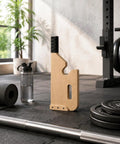 Barbell Plate Change Jack Portable Weightlifting Gear For Quick Plate Swaps At Gym Or Home Easy Load Unload With Stable Wide Base