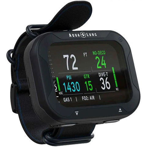I770R Dive Computer With USB And Bluetooth, Watch Style Design, Digital Compass, Ultra Bright Color TFT Screen visible