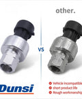 Comparison of AC High Pressure Sensor Switch 13587668 for Buick Cadillac Chevrolet GMC Suburban Tahoe Sierra Saturn HVAC Pressure Transducer Sensor Mt1247 Easy Install Compatible With GM Cars and another product.