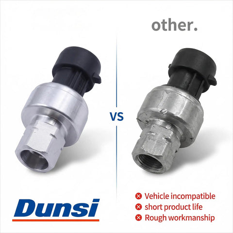 Comparison of AC High Pressure Sensor Switch 13587668 for Buick Cadillac Chevrolet GMC Suburban Tahoe Sierra Saturn HVAC Pressure Transducer Sensor Mt1247 Easy Install Compatible With GM Cars and another product.