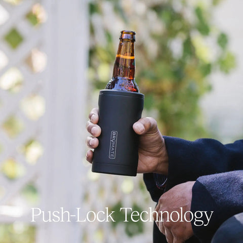 Insulated Bottle Cooler For Standard 12oz Glass Bottles Keeps Beer And Soda Ice Cold On The Go Stainless Steel Drink Holder