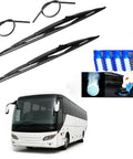 No Sweat Prep 32 Inch RV Windshield Wiper Blade Pair with rubber refills and heavy duty wash tablets for motorhomes.
