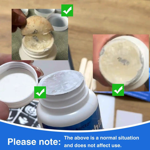 2.8oz Glass Etching Kit With High Adhesion Stencils Easy To Use Do It Yourself Matte Glass Designs For Wine Glasses Mugs Jars And Mirrors Durable Long Lasting Results No Experience Needed showing etching cream condition