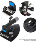 Heavy Duty Industrial Steam Iron With Automatic Full Press Boiler detailed view of handle and steam controls for commercial use.