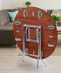 Heavy Duty Folding Flip Hinge For Tables And Cabinets Iron Build With High Hardness Beefy Foldable Silver Cabinet Hinge in a room setting