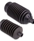 Steering Rack And Pinion Dust Boot For Club Car DS Golf Cart 1997 And Newer Fits Gas And Electric Steering Gear Box Seal Bellows Replacement For OEM 1013035 And 101880001 Includes Long And Short Bellows Black