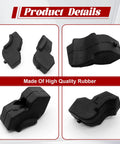 Tailgate Bumper Cushion Kit With Bolts For Ford F150 2015 Through 2023 5.5Ft Or 6.5Ft Bed Left And Right Sides Rubber Stops