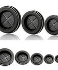 Ultimate 85 Piece Rubber Grommet Kit With Five Sizes For Cars Plumbing PC Builds And More For DIYers Double Sided Round Wire Gaskets