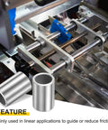 Hella Durable 8 Pack Sleeve Bearings 20mm Bore 26mm OD X 15mm Length Self Lubricating Sintered Iron Bushings shown in machine operation.
