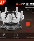 Rear Wheel Bearing And Hub Assembly For Mitsubishi Outlander 2007 2012 Outlander Sport 2011 2012 Lancer 2008 2015 5 Lug Compatible