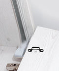 100 Piece Invisible Connector Screws Zero Drama Hidden Furniture Fasteners for cabinet mounting with black steel fasteners.