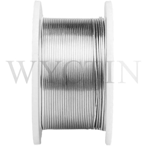 60-40 Tin Lead Rosin Core Solder Wire For Electrical Soldering And DIY Projects 0.6mm Diameter 0.11lbs Spool Front View