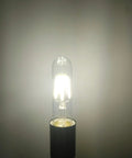 Vintage Edison Style LED Tube Bulbs T10 4000K Daylight 4W Dimmable With E26 Base 40 Watt Equivalent Clear Glass