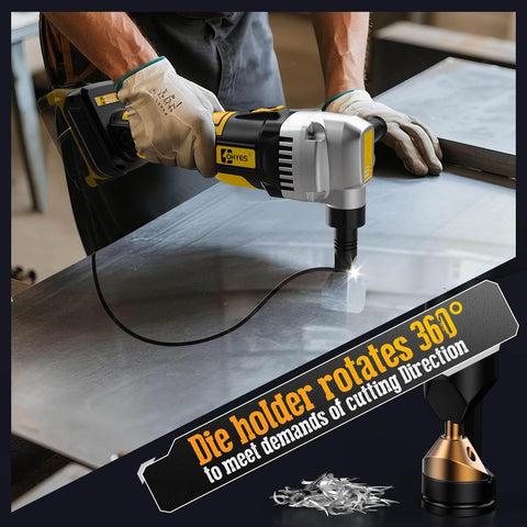 Beast Of A Cordless Metal Nibbler With Brushless Motor For 20V Max Battery 16 Gauge Metal Cutting Stainless Steel And Aluminum