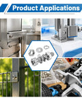 Product Applications for Top Shelf Heavy Duty 960 Piece M3 Hex Socket Head Cap Screw Assortment Kit With Hex Nuts And Flat Washers 304 Stainless Steel.