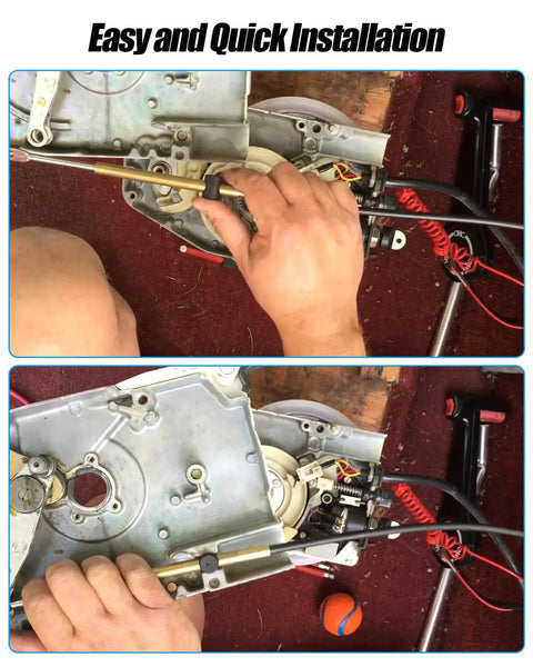 Installing 18Ft Marine Throttle And Shift Remote Control Cable Set Replacement 0173118 for Johnson Evinrude OMC BRP engines