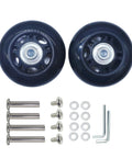 2.67 Inch Quiet Wear-Resistant Luggage Wheel Kit for Suitcases and Inline Skates with 68mm x 24mm wheels and accessories