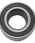 Front Wheel Bearing For Select Ram ProMaster City With OE Fit And Premium Materials Delivers Smooth Vibration Free Performance Easy Direct Replacement Front Axle Bearing Thoroughly Inspected For Quality And Long Lasting Reliability visible from top view demonstrating circular metal design.