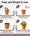 Step-by-step guide for using 55 Pack Compressed Coco Coir Pellets For Seed Starting And Indoor Plants 100 Percent Organic Coconut Coir