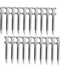 20 Pcs Lawn Aerator Shoes Pegs 5.8cm Spikes For Garden Soil Aeration And Grass Care Heavy Duty Nails To Dig Holes For Nutrients Easy To Wear Durable Lawn Aeration Accessories