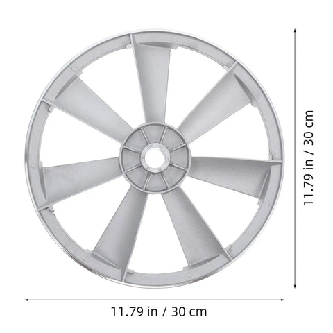 Ditch The Old Gear And Grab This Single Groove Metal Compressor Pulley For Your Air Compressor Needs Easy Install Plus Energy Efficiency Make This Belt Drive Wheel A Total Game Changer For Heavy Duty Projects - 11.79 inch silver metal pulley for belt drive.