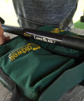 Beefy Durable Water Resistant Lead Sled Weight Bag For Outdoor Range Sight In Shooting And Hunting in sled tray, close-up
