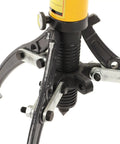 Heavy Duty 5 Ton Hydraulic Gear Puller Rock Solid Three Jaw Wheel Bearing Extractor with 360 rotating arms detail view
