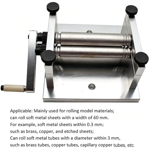 No Sweat Manual Slip Roll Machine With Fast Roller Adjustments For Easy Bending Of Copper Aluminum And Brass Sheet Metal Strips Awesome Addition To Any Garage Workbench