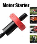 Push Button Start Electric Engine Drill Bit Adapter 8mm Hex Quick Start For Lawn Mower Leaf Blower And String Trimmer Cordless Power