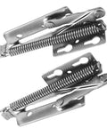 Heavy Duty Spring Hinge For Folding Sofa Bed And Cabinet Doors Tough As Nails Built From Stainless Steel With Plated Finish Two Pack