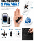 RC Paper Airplane Motor Kit With Gyro Stabilizer And Dual Propellers For Grownups, lightweight and foldable, size comparison and portability.