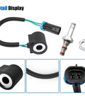 Beefed Up Solenoid Valve Coil And Hydraulic Spool Valve Stem Element Kit For Bobcat Skid Steer Loaders with nut and connector
