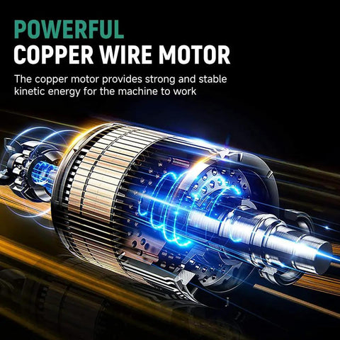 Copper wire motor for 1/4-Inch Electric Die Grinder, 6 Amp Heavy-Duty Compact High-Speed Rotary Tool
