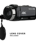 Dope 4K Video Camera WiFi Ultra HD Camcorder With 18x Digital Zoom 3 Inch IPS Touchscreen Night Vision Vlogging Camera