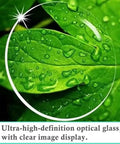 Clip On CPL Phone Filter For iPhone, Samsung, Pixel No Glare Rich Colors over leaf showing clear reflection effect.