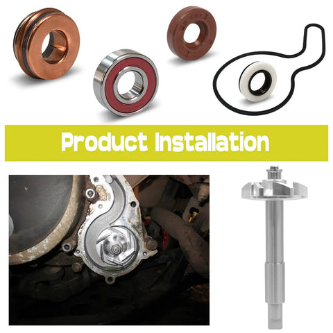 Water Pump Rebuild Kit With Impeller Seal And Driver For Sportsman 600 700 800 Ranger 700 800 Crew XP RZR 800 ATV UTV parts display