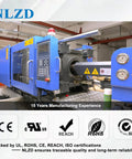 Injection molding machine for producing Assorted Black Zip Ties Kit With Five Sizes 4, 6, 8, 10, 12 Inches.