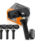 Ford TPMS Sensors 4 Pack 315MHz Tire Pressure Monitoring System Replacement Kit For C-Max EcoSport Edge Escape E-Series And More Great For Your Truck SUV Or Van, 4 sensors with box