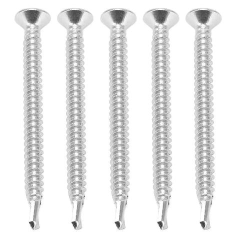 Non Slip Countersunk Screw Set 304 Stainless Steel Drill Screws For Wood Metal Plastic Fine Thread 50mm Length M4 18 100 Pack