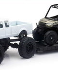 Rugged 4x4 Pickup Truck And Polaris Ranger Toy Set With Color Variations Realistic Detailing Durable Build For Off Road Play And Collectors