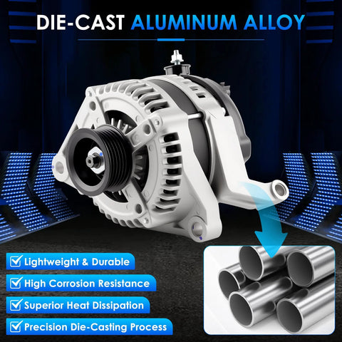 Premium 11240 Car Alternator Replacement For Dodge Ram 1500 09-10 Durango Grand Cherokee Commander Liberty die-cast