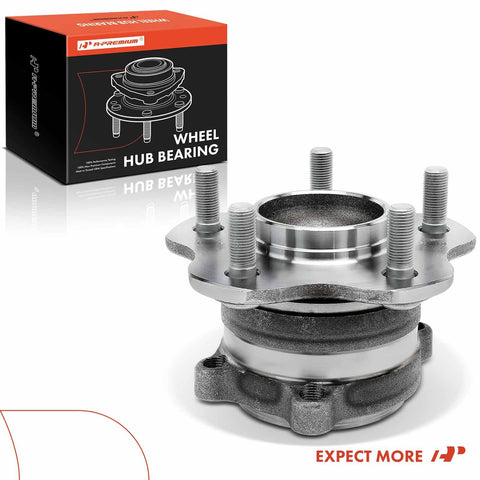 Beefed-Up Rear Wheel Bearing Hub Assembly For Five Lug Vehicles Fits Nissan Altima 2019 To 2023 And Rogue 2021 To 2024