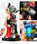 Astro Boy Mechanical Building Set With Clear Version Licensed Classic Anime Figure Brick Model For Adults And Fans Collectible Robot