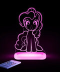 Color Changing 12 Color Pattern LED Night Light For Kids Kid Friendly Remote Control Dimmable Sleep Aid Pony Theme